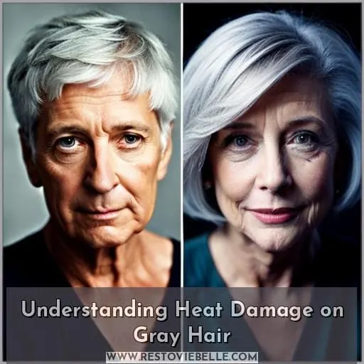 Understanding Heat Damage on Gray Hair