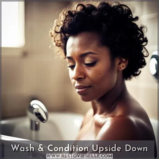 Wash & Condition Upside Down