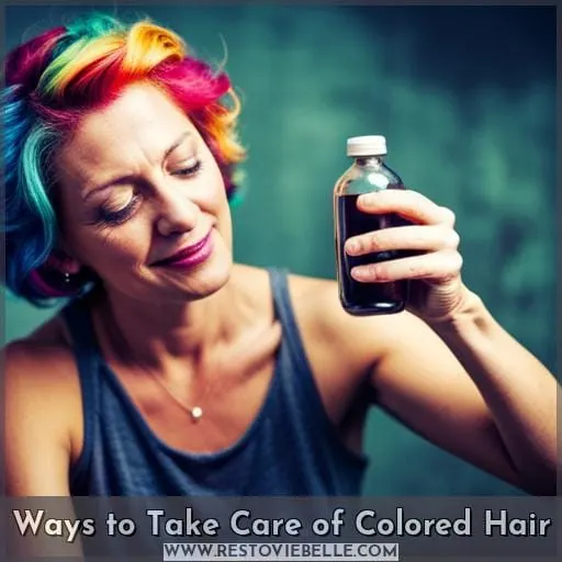 Ways to Take Care of Colored Hair