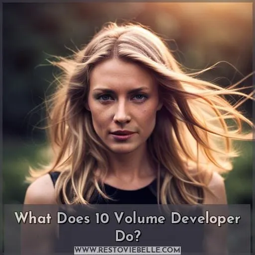 What Does 10 Volume Developer Do