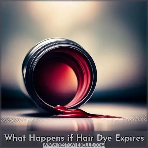 What Happens if Hair Dye Expires