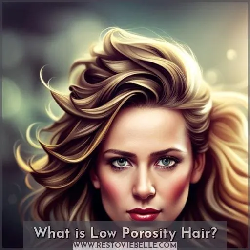 What is Low Porosity Hair