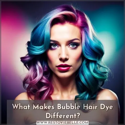 What Makes Bubble Hair Dye Different