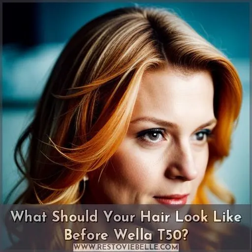 What Should Your Hair Look Like Before Wella T50