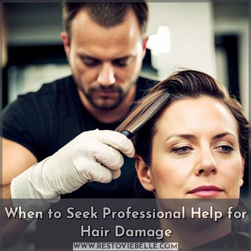 When to Seek Professional Help for Hair Damage