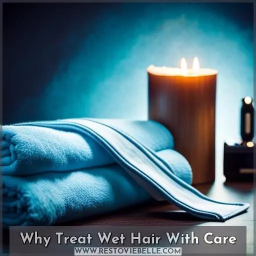 Why Treat Wet Hair With Care