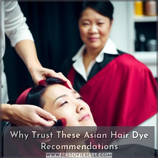 Why Trust These Asian Hair Dye Recommendations