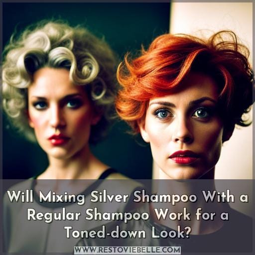 Will Mixing Silver Shampoo With a Regular Shampoo Work for a Toned-down Look