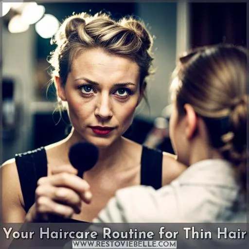 Your Haircare Routine for Thin Hair