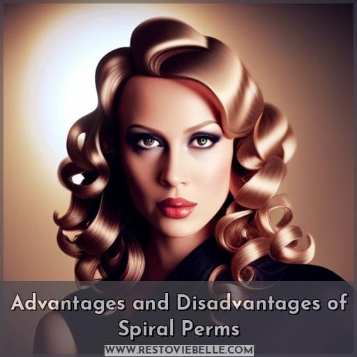 Advantages and Disadvantages of Spiral Perms Advantages and Disadvantages of Spiral Perms