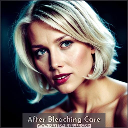 After Bleaching Care After Bleaching Care