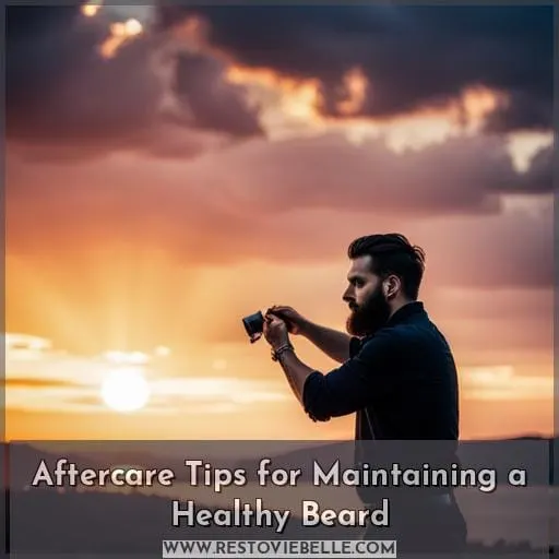 Aftercare Tips for Maintaining a Healthy Beard
