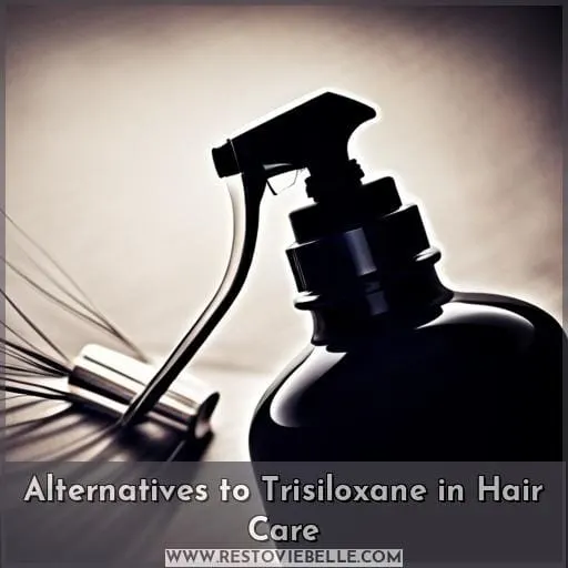 Alternatives to Trisiloxane in Hair Care