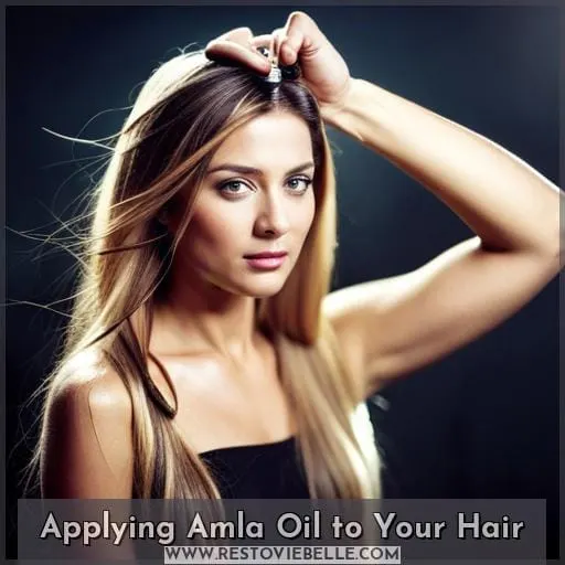 Applying Amla Oil to Your Hair