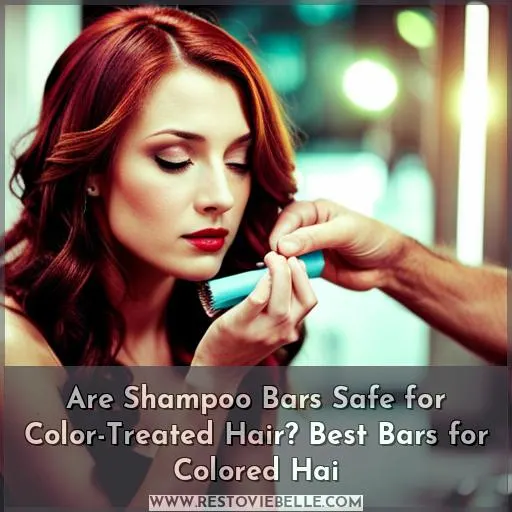 are shampoo bars safe for color treated hair