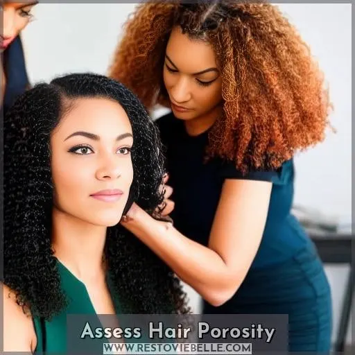 Assess Hair Porosity