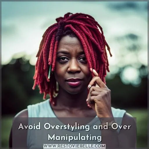 Avoid Overstyling and Over Manipulating