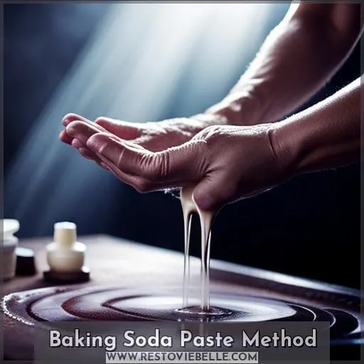 Baking Soda Paste Method