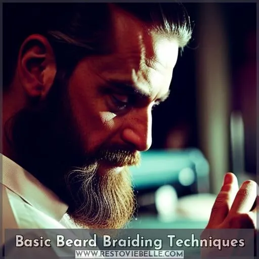 Basic Beard Braiding Techniques