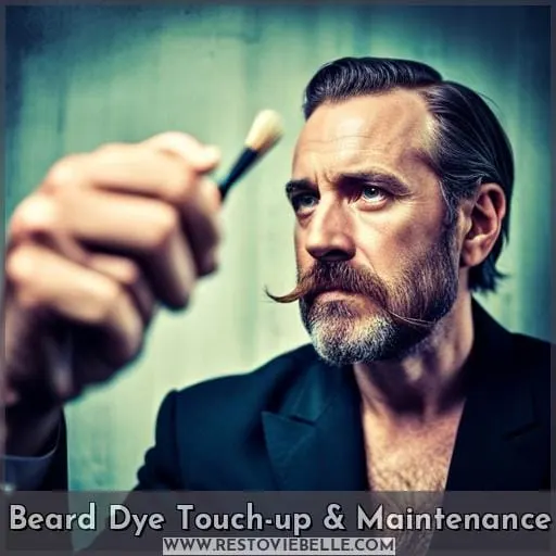 Beard Dye Touch-up & Maintenance
