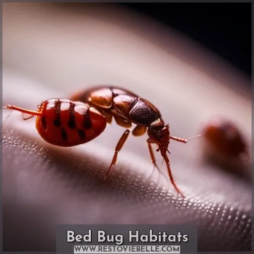 Bed Bug Habitats