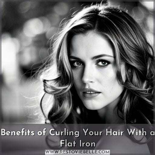 Benefits of Curling Your Hair With a Flat Iron