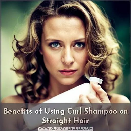 Benefits of Using Curl Shampoo on Straight Hair
