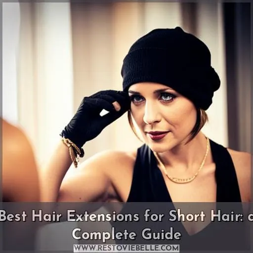 best extensions for short hair