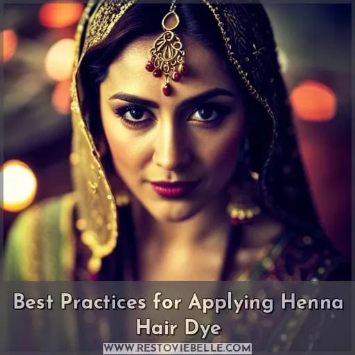 Best Practices for Applying Henna Hair Dye