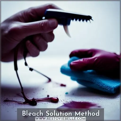 Bleach Solution Method