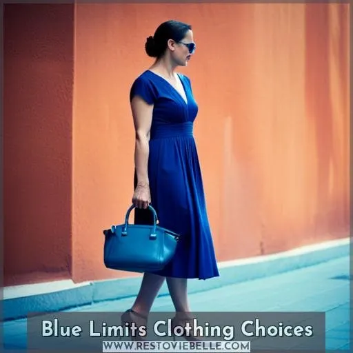 Blue Limits Clothing Choices