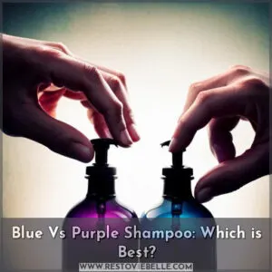 blue vs purple shampoo