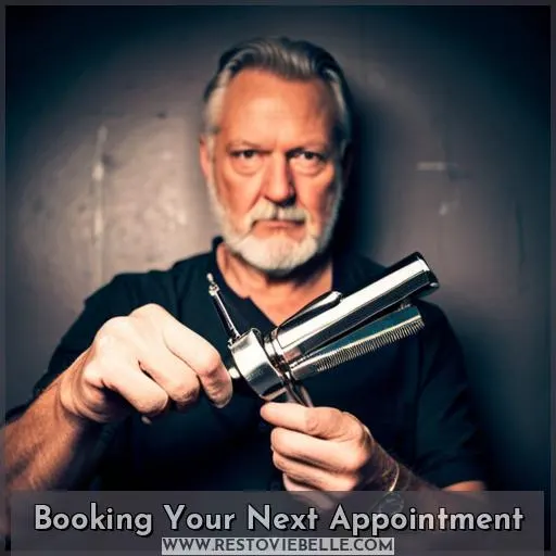 Booking Your Next Appointment