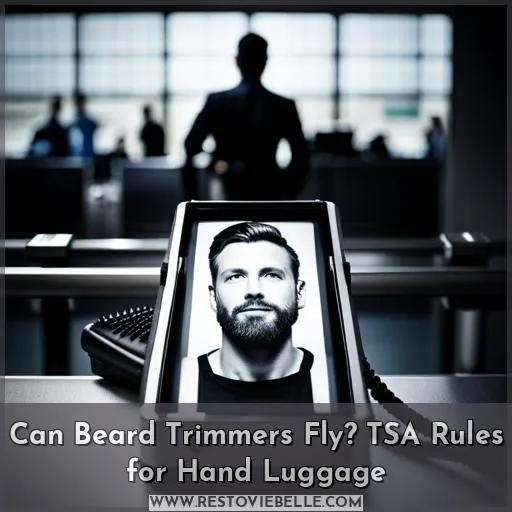 can beard trimmer go in hand luggage