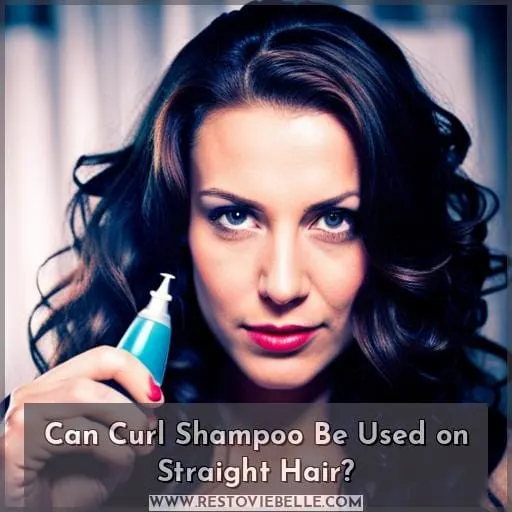 Can Curl Shampoo Be Used on Straight Hair