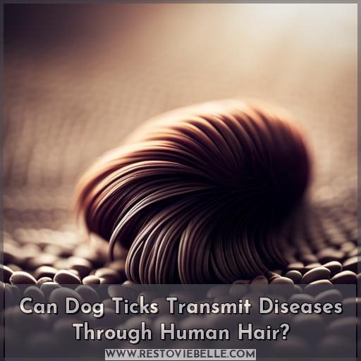 Can Dog Ticks Transmit Diseases Through Human Hair