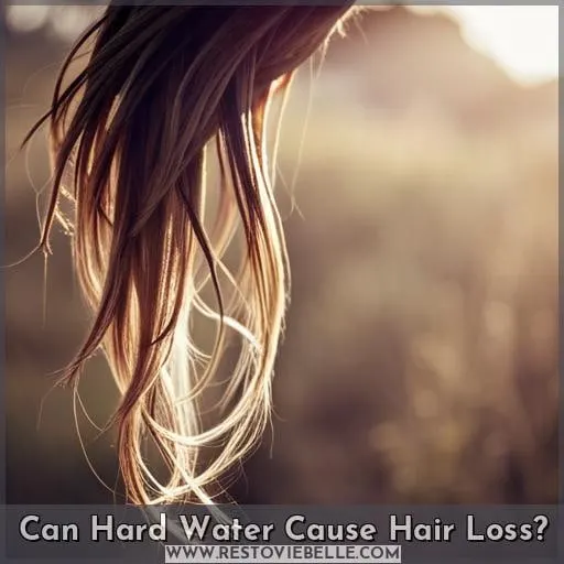 Can Hard Water Cause Hair Loss