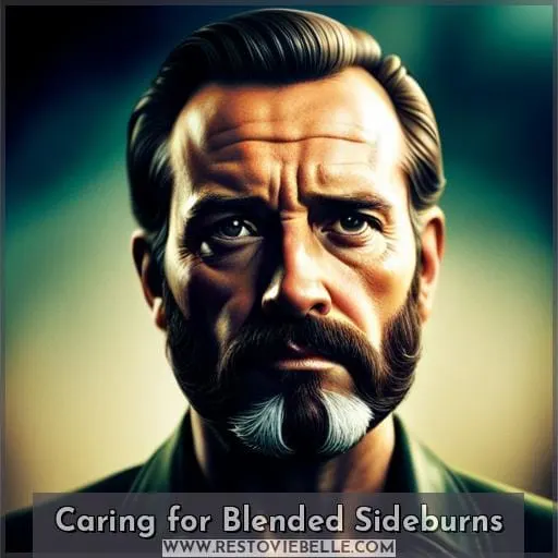 Caring for Blended Sideburns