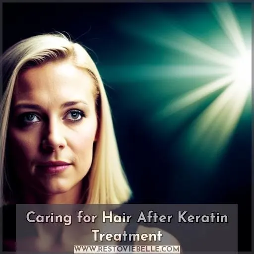 Caring for Hair After Keratin Treatment