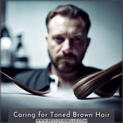 Caring for Toned Brown Hair
