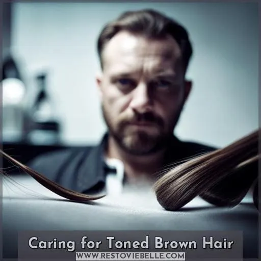 Caring for Toned Brown Hair