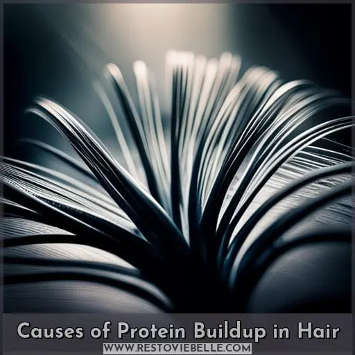 Causes of Protein Buildup in Hair