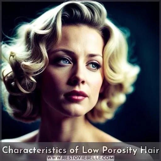 Characteristics of Low Porosity Hair