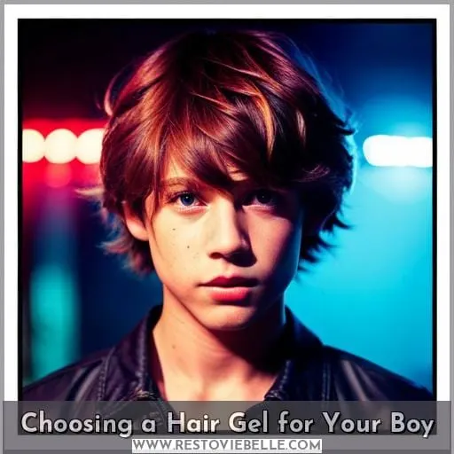 Choosing a Hair Gel for Your Boy
