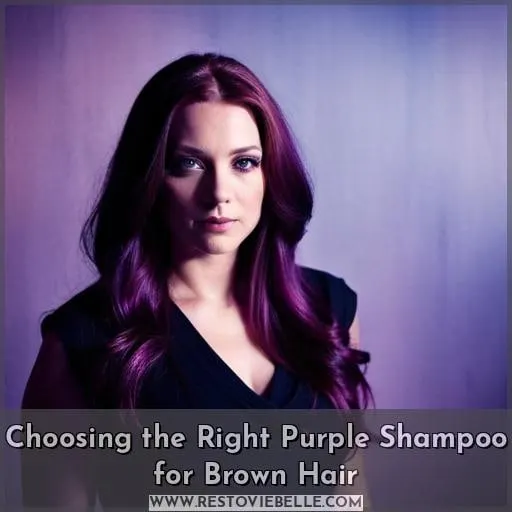 Choosing the Right Purple Shampoo for Brown Hair