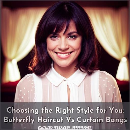 Choosing the Right Style for You: Butterfly Haircut Vs Curtain Bangs