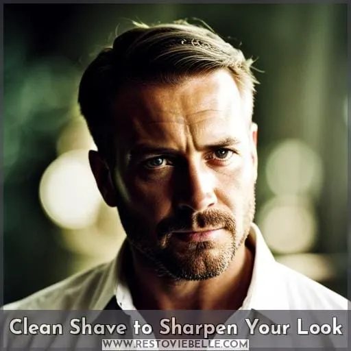 Clean Shave to Sharpen Your Look
