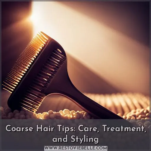 coarse hair tips