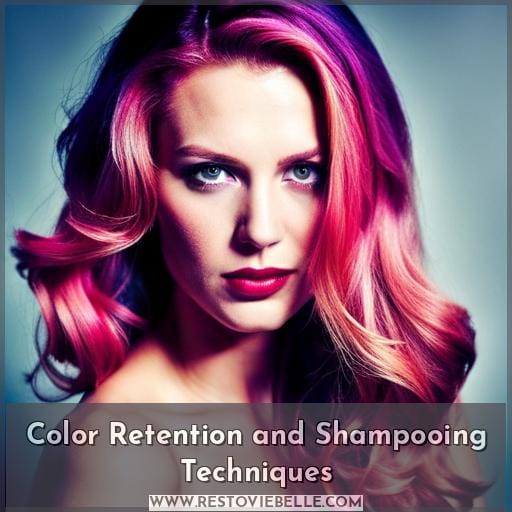 Color Retention and Shampooing Techniques