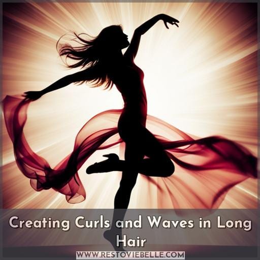 Creating Curls and Waves in Long Hair